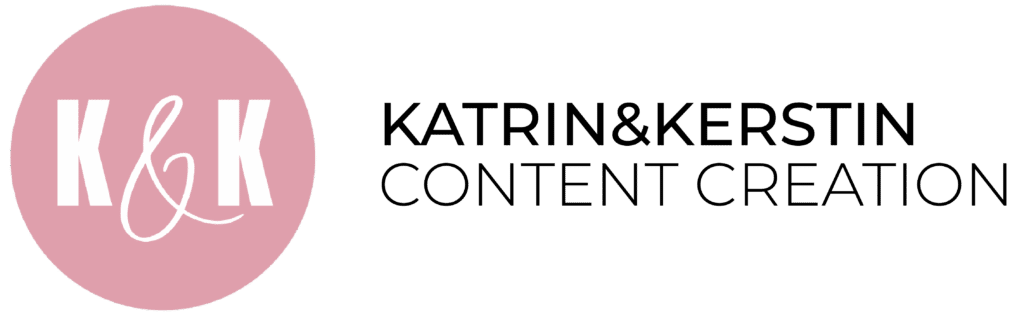 Katrin und Kerstin – Content Creation Logo