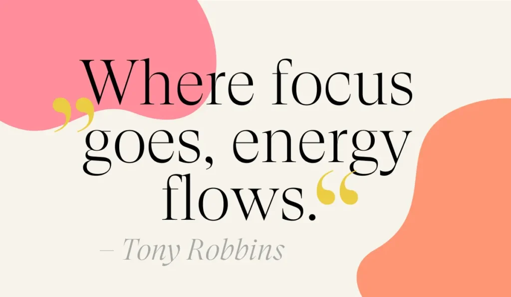Ein Mindset Spruch von unserem Lieblingscoach Tony Robbins