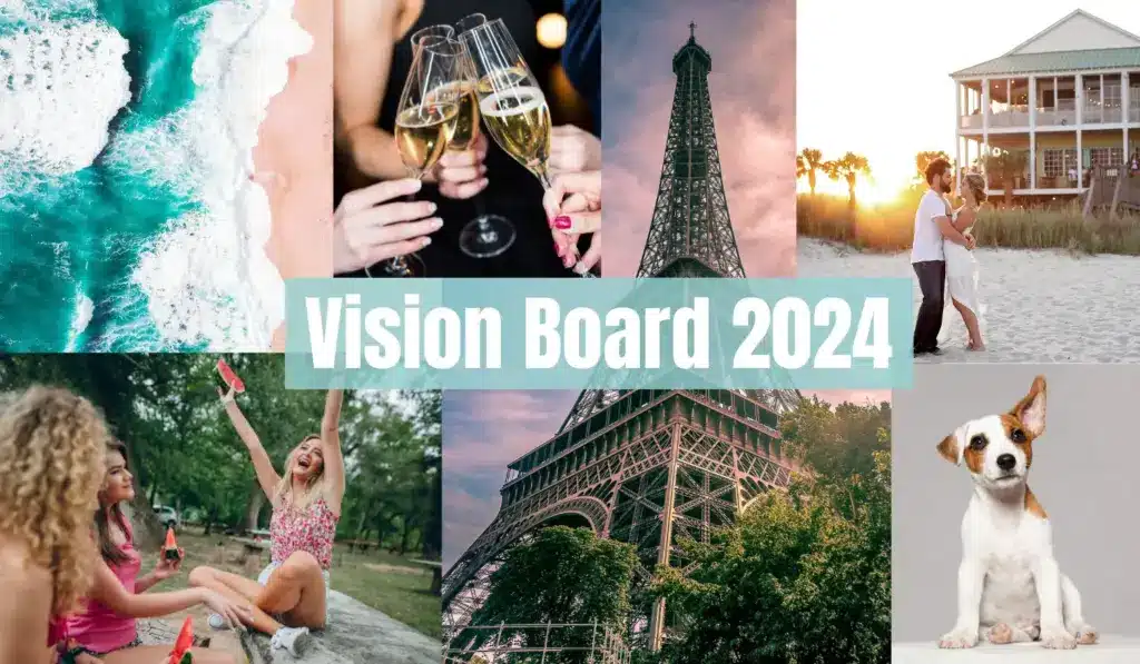 Vision Board Ideen für 2024