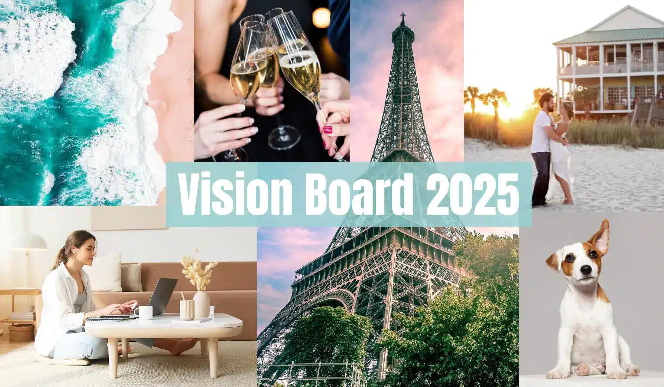 Vision Board Beispiele 2025