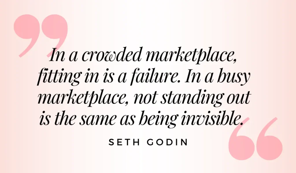 USP - Zitat von Seth Godin