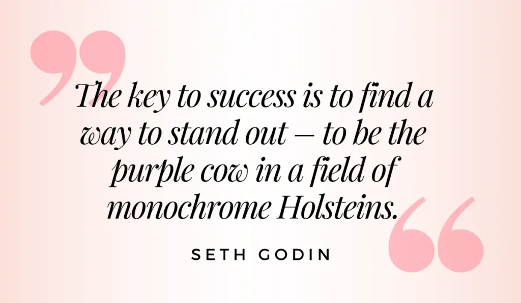 USP Zitat Seth Godin