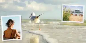 Timmendorf: der Blick auf die Ostsee